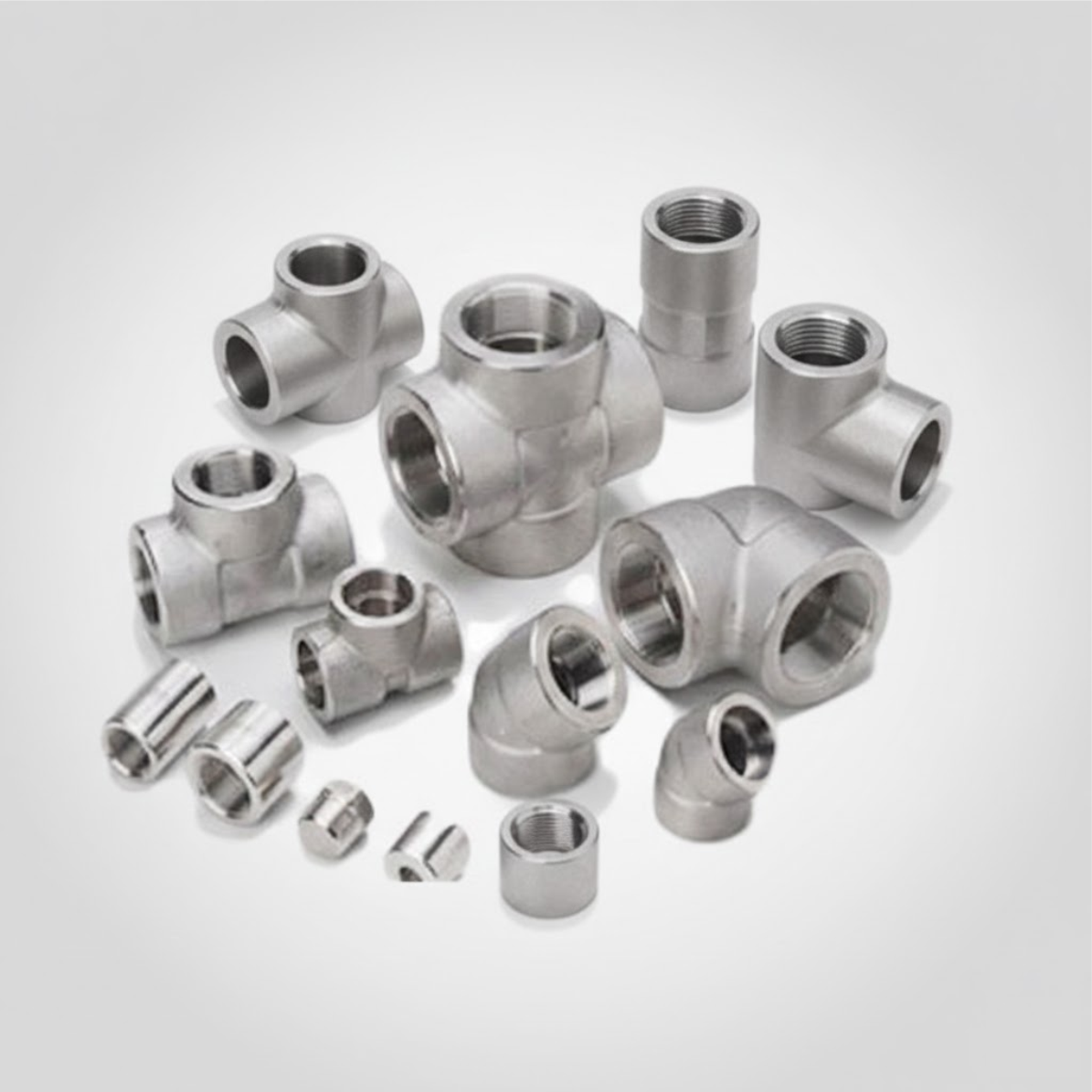 Steel tube sheet with holes drilled in it